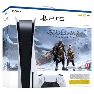 Consola Sony Playstation 5 Standard 825GB + God Of War Ragnarök (Jogo Físico)