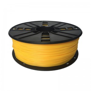 Filamento para Impressora 3D TPE Flexivel 1.75mm 1Kg Amarelo