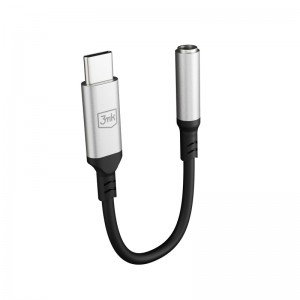 Adaptador 3MK USB-C - Jack 3.5 mm
