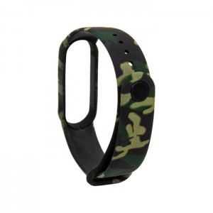 Bracelete COOL para Xiaomi Mi Band 5 / Mi Band 6 / Amazfit Band 5 Military Print