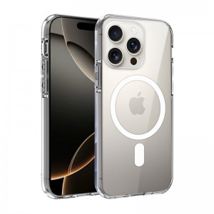 Capa Magnética Transparente iPhone 16 Pro