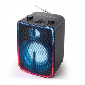 Coluna High-Power MUSE M-1802 DJ 60W Radio FM PLL Bluetooth