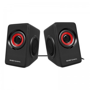 Colunas Mars Gaming MS1 Gaming Stereo 2.0 10W