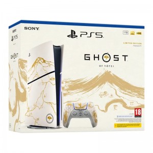 Consola Sony PlayStation 5 Slim 1TB (Edição Standard) Ghost of Yotei Gold Limited Edition