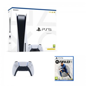 Consola Sony PlayStation 5 825GB + 2º Comando DualSense PS5 + FIFA 23