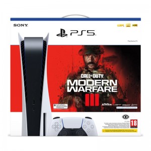 Consola Sony PlayStation 5 825GB + Call of Duty Modern Warfare III (Formato Digital)