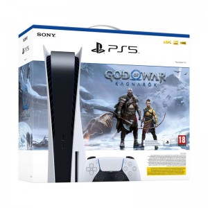 Consola Sony PlayStation 5 825GB (Edição Standard) + God of War Ragnarök