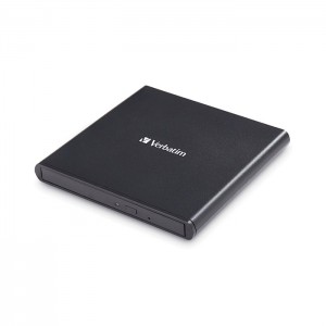 Gravador CD/DVD Verbatim Externo Slimline