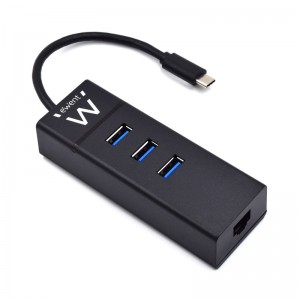 Hub Ewent USB-C EW1141 3-Port USB 3.1 Gen 1