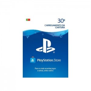 Cartão de Carregamento PSN 30€ PlayStation Store (Formato Digital) 