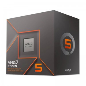Processador AMD Ryzen 5 8400F 6-Core 4.2GHz c/ Turbo 4.7GHz 22MB Cache SktAM5