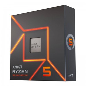 Processador AMD Ryzen 5 7600X 6-Core 4.7GHz c/ Turbo 5.3GHz 38MB Cache SktAM5