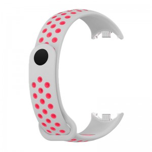 Pulseira para Xiaomi SmartBand 8 / 9 / 10 Gray-Pink