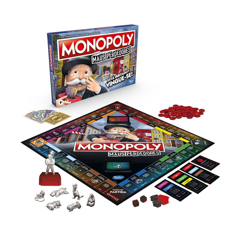 Jogo de Tabuleiro Monopoly Batalha dos Peões HASBRO GAMING C0087