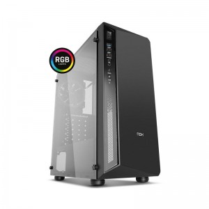 Caixa ATX Nox Infinity Atom RGB com Janela