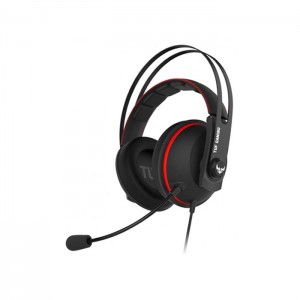 Headset Asus TUF Gaming H7 Core Preto/Vermelho