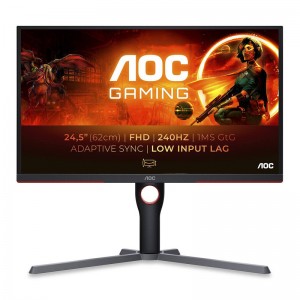 Monitor AOC Gaming 25G3ZM/BK VA 24.5" FHD 16:9 240Hz FreeSync Premium / VESA Adaptive Sync