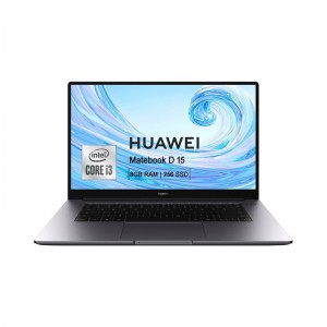 Portátil HUAWEI MateBook D 15 15.6" i3-10110U 8GB 256GB SSD W10 Space Gray