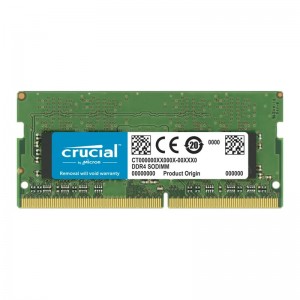 Memória RAM SO-DIMM Crucial Value 32GB (1x32GB) DDR4-3200MHz CL22 Dual-Ranked