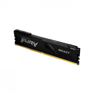 Memória RAM Kingston Fury Beast 16GB (1x16GB) DDR4-2666MHz 1R CL16