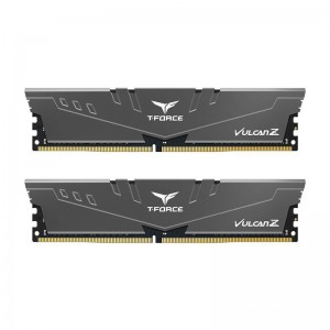 Memória RAM UDIMM TEAMGROUP T-Force Vulcan Z 16GB (2x8GB) DDR4-3200MHz (Intel XMP) CL16 (16-18-18-38) 1.35V