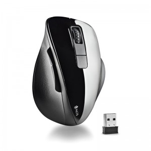 Rato Ótico NGS Bow Wireless Black