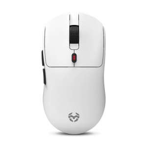 Rato Óptico Krom Klever Superlight Wireless Gaming 10000DPI White