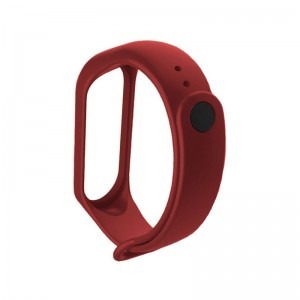 Bracelete COOL para Xiaomi Mi Band 5 / Mi Band 6 / Amazfit Band 5 Smooth Wine