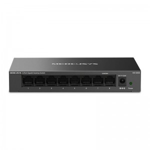 Switch de Rede Mercusys MS108GS 8 Portas Gigabit UnManaged