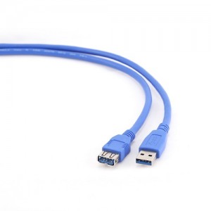 Cabo Extensão Gembird USB 3.0 1,8m Azul