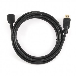 Cabo Gembird HDMI 2.0 4K 60Hz com Ethernet Angled 90º 1.8m