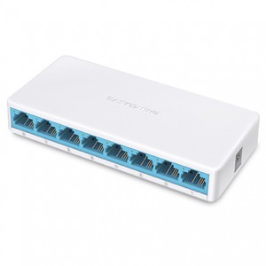 Switch Mercusys MS108 Mini 8 Portas 10/100Mbps UnManaged